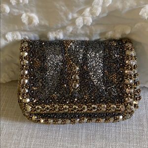 Deepa Gurnami Beaded Mini Bag